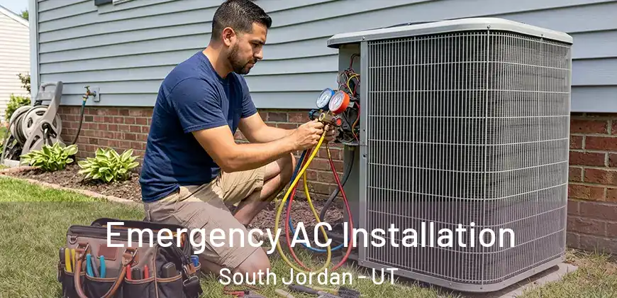  Emergency AC Installation South Jordan - UT
