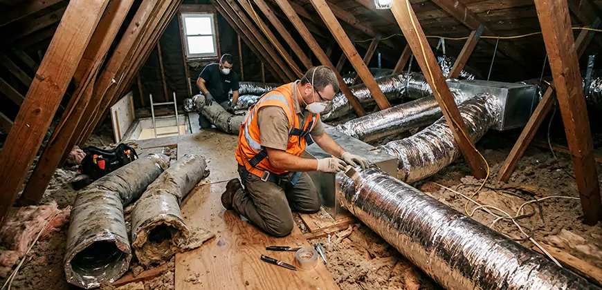 AC Duct Replacement in South Jordan