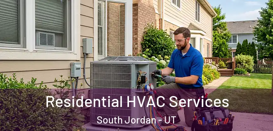  Residential HVAC Services South Jordan - UT